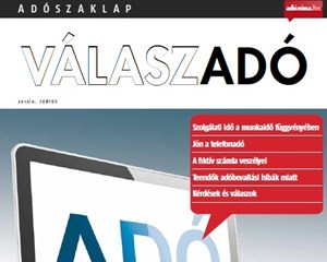 Megjelent a júniusi VálaszAdó