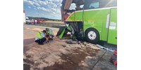  Három magyar utasról tud a külügy a brnói buszbaleset kapcsán  