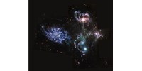  A James Webb űrtávcső fotót készített több galaxisról, amik tőlünk 290 millió fényévre „ölelkeznek”  