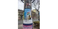 Magyar Péter meg tudja csinálni! – átragasztották a nemzeti konzultációs plakátot Budapesten - fotó