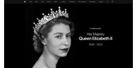 Lecserélte az Apple weboldala nyitólapját II. Erzsébet halála miatt