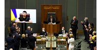  Zelenszkij az ausztrál parlamentnek: Oroszország globális veszélyt jelent  