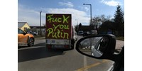  ?Fuck you Putyin!? ? hirdeti a háromezer főre főző német mobilkonyha Záhonyban  