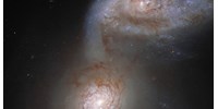  ?Sziámi ikrek? az űrben: furcsán összeolvadó galaxisokat vett észre a Hubble, le is fotózta őket  