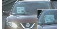 Fényképezni tilos táblával védekezett egy autós a traffipax ellen