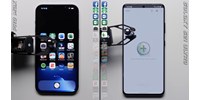  Videó: egymásnak feszült az iPhone 13 Pro Max és a Samsung Galaxy S21 Ultra  