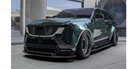  Észvesztő tuningot kapott a 4 tonnás Cadillac luxusterepjáró  