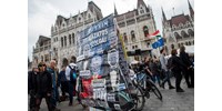  Civil szervezetek százai tiltakoznak az Európai Bizottságnál a Fidesz megfélemlítési törvénye ellen, országos tüntetéssorozat is készül  