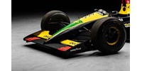 V12-es Lamborghini szív dobog ebben az új gazdára váró F1-autóban