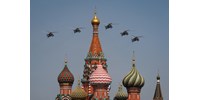  Az időjárásra hivatkozva nem repültek Z-alakban az orosz vadászgépek a győzelem napján, bár Moszkvában hétágra süt a nap  