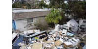 Megmutatták Polgár Tündéék, mit művelt a Milton hurrikán floridai házukkal