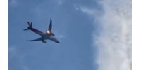  Kigyulladt hajtómű miatt hajtott végre kényszerleszállást egy Boeing Rómában – videó  