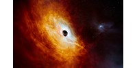 Megtalálták a világegyetem legfényesebb objektumát: egy kvazárbéli fekete lyuk, ami naponta egy komplett napnyi csillagot elfogyaszt