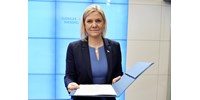  Néhány órával a kinevezése után lemondott Svédország első miniszterelnöknője  