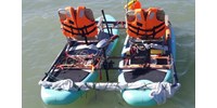 Igazi Mekk Elek, csináld magad csónakot fogtak a rendőrök a Balatonon