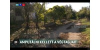 Két lába és egy karja is aknafedél alá szorult egy idős férfinek, három nap után jött a segítség