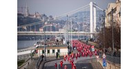  Ellepték a Mikulásnak öltözött futók Budapestet  