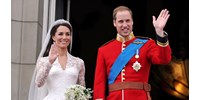  Korábban nem látott esküvői fotóval ünnepli tizenharmadik házassági évfordulóját Vilmos herceg és Katalin hercegné  