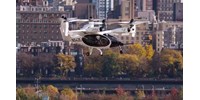 Megtette az első repülését az elektromos manhattani légitaxi