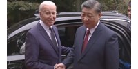 Így vagánykodott egymásnak limuzinjával Biden és Hszi Csin-ping kínai elnök – videó
