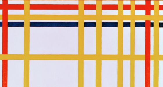 Culto: Se acaba de notar que la pintura de Mondrian se exhibió boca abajo en un museo en Düsseldorf hace décadas.