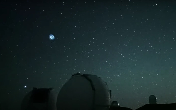 Csodálatos galaxist festett az égboltra a SpaceX rakétája (videóval)